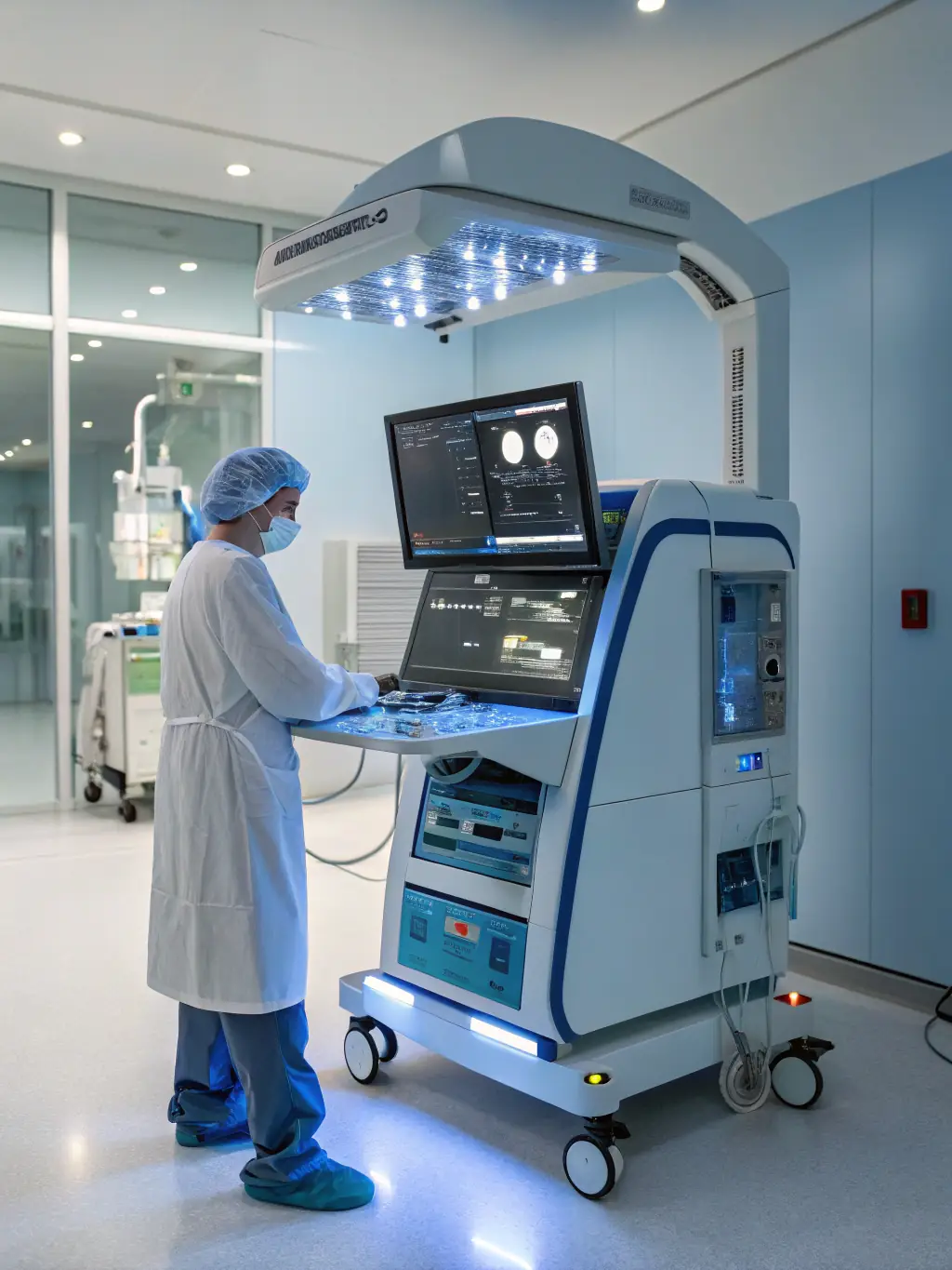 A medical device using RF technology for diagnostics, showcasing Smartrfsolutions' innovation in healthcare with advanced RF solutions.